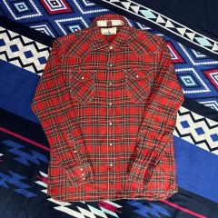 Back Number メンズバイヤーFJ監修 ウールチェックシャツ Lサイズ