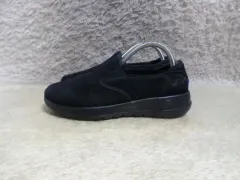 245 SKECHERS スケッチャーズ ゴーウォーク スウェード ブラック スニーカー 中古 靴