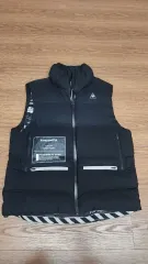 le coq sportif ブラック ダウンベスト 90(M)