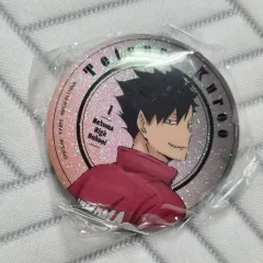 ハイキュー 黒尾 鉄朗 グリッター カン バッジ