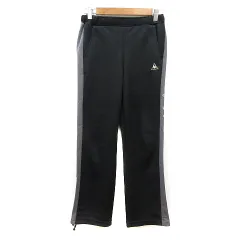 ルコックスポルティフ le coq sportif スポーツウェア ジャージ ジョガーパンツ ライン S 黒 ブラック /MNのサムネイル