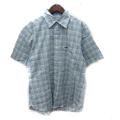クロコダイル CROCODILE シャツ チェック 半袖 M マルチカラー /YIのサムネイル