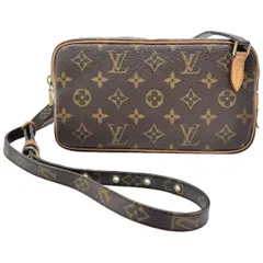 LOUIS VUITTON ルイヴィトン ポシェット マルリーバンドリエール ショルダーバッグ モノグラム ブラウン M51828