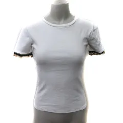ザラ ZARA Tシャツ カットソー 半袖 白 ホワイト /YI