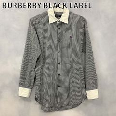 ★新品タグ付　バーバリーブラックレーベル　クレリックシャツ　39 三陽商会 バーバリー ブラックレーベル クレリック シャツ ホース カフス