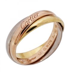 Cartier カルティエ トリニティリング クラシック MM 54号Au750 - メルカリ