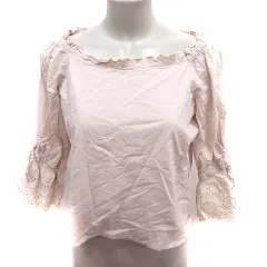 ジルバイジルスチュアート JILL by JILLSTUART シャツ ブラウス 長袖 S ライトベージュ /RTのサムネイル