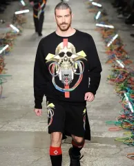 MARCELO BURLON マルセロ・ブロン スカル プリンティング スウェットのサムネイル