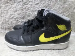 230 NIKE エアジョーダン1 スニーカー ブラック 中古 シューズ