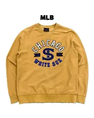 (105) MLB シカゴホワイトソックス スウェット マスタード