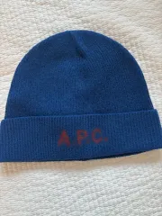 A.P.C. アーペーセー ブルー ビーニー 新品商品のサムネイル