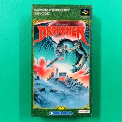 SFC】ドラッケン DRAKKHEN スーパーファミコン 箱・説明書付き - メルカリ