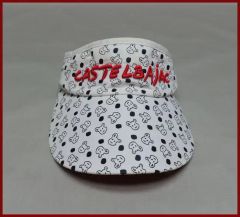 CASTELBAJAC スヌーピー 刺繍 バイザー レア 希少 - メルカリ