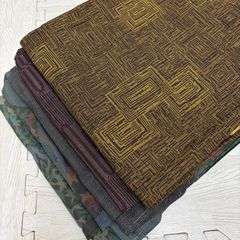 KK681 大島紬 9枚 着物まとめ売り 着用 リメイク 大量セット - メルカリ