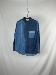 90s vintage D&G 短丈 デニムシャツ フェザー y2k ボヘミアン 90s vintage D&G 短丈 デニムシャツ フェザー y2k ボヘミアン - メルカリ