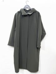 極美品 25SS♡セオリー フード付きパーカー ホワイト ビッグシルエット 