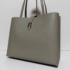 フルラ SOFIA ソフィアL グレージュ トートバッグ アーチロゴ A4