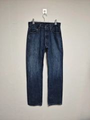 Levi's 501 ダークブルーデニム W38 L34 - メルカリ