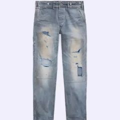 激レア RRL ブラック ストライプ パンツ トラウザー バックルバック 