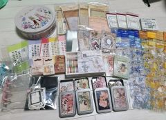 80サイズ 紙もの まとめ売り コラージュ素材 メモ帳 ステッカー G
