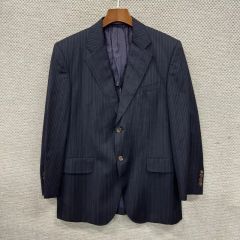 希少 70s〜80s バレンシアガ テーラードジャケット XLサイズ相当 グレー 希少 70s〜80s バレンシアガ テーラードジャケット XLサイズ相当
