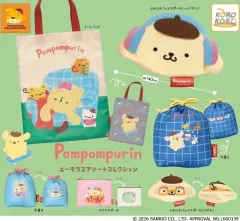 ポムポムプリン ユーモラス アソートメント コレクション(ピンク ポーチ)