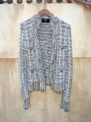 BALMAIN タッセル ツイード ジャケットのサムネイル