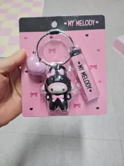 サンリオ マイメロディ フィギュア ブラック キーホルダー 新品