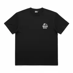 STUSSY ステューシー 8ボール Corp ブラック 半袖 Tシャツ XL