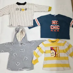 110サイズ スウェット 冬 ベビー服 4p