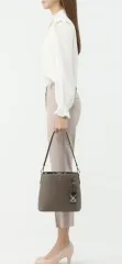 ダックス チェック 装飾 ショルダーバッグ