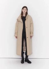 美品 カレンソロジー グログランダウンコート ロングコート ダイヤ