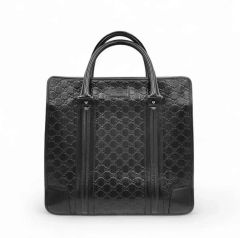 最終価格です！ GUCCIビジネスバッグ　ブラック　シマ　GG柄 GUCCI ビジネスバッグ - メルカリ