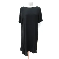 ドレステリア DRESSTERIOR ワンピース ロング 半袖 黒 ブラック /YIのサムネイル