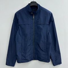カルバン・クライン（L）長袖 ジャケット ストライプ柄 肩パット入 