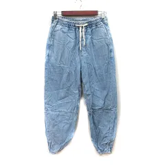 ザラ ZARA ジョガーパンツ デニム 青 ブルー /YI