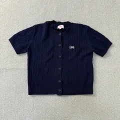 M Lee リー 半袖 ニット カーディガン 0223Tのサムネイル
