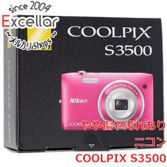 Nikon COOLPIX S3500 ピンク コンデジ デジカメ 1053 - メルカリ
