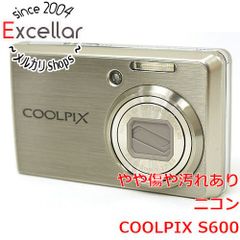 動作品✨COOLPIX S600 ピンクゴールド オールド コンデジ Y2K - メルカリ
