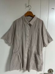 Nigel Cabourn 半袖ブラウス サイズ6 レディス - メルカリ