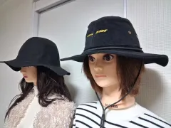 ブラック バケットハット ウール帽子 2種
