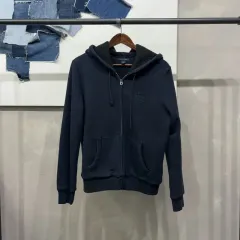 (95) Tommy Hilfiger トミーヒルフィガー レディース カジュアル シープ スキン 起毛 フード ジップアップ ジャケット