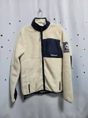 Timberland アイボリー フリース ジャケット XS