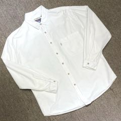 美品✨ ストーンアイランド 長袖シャツ ホワイト RFIDタグ - メルカリ