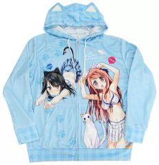白上フブキ パーカーLサイズ 未開封品 ホロライブ×OMOCAT - メルカリ