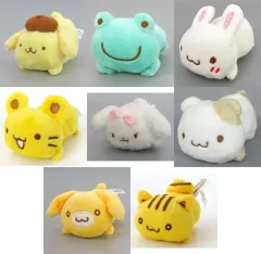 【中古】キーホルダー 全8種セット 「サンリオキャラクターズ ポムポムプリン シークレットミニマスコット OPP」