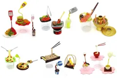 【中古】食玩 トレーディングフィギュア 全6種セット 「ぷちサンプルシリーズ おどる食品サンプル」