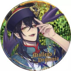 ツイステ マレウス ナムコ ホログラム缶バッジ スケアリ ハロウィン