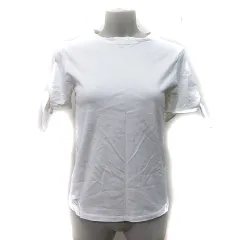 ルシェルブルー LE CIEL BLEU Tシャツ カットソー カットアウト 半袖 36 S 白 ホワイト /YIのサムネイル