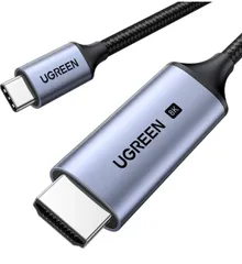 ★UGREEN USB Type C HDMI 変換ケーブル 【8K@60Hz /4K@240Hz/単方向通信/DP Altモードを含むUSB-Cのみ対応】48Gbps高速転送  1M